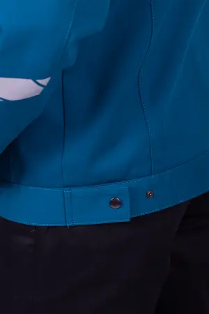 Куртка СТРОНГ ИМПОРТ (бирюзовый/черный)