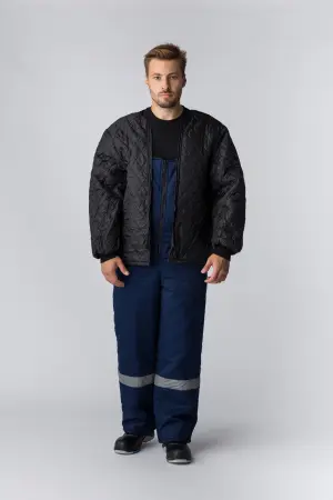 Костюм БАРРИК-2 СОП К. зимний с ПК (т.синий/васильковый)