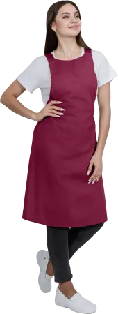 Фартук ЕВРО (бордовый)