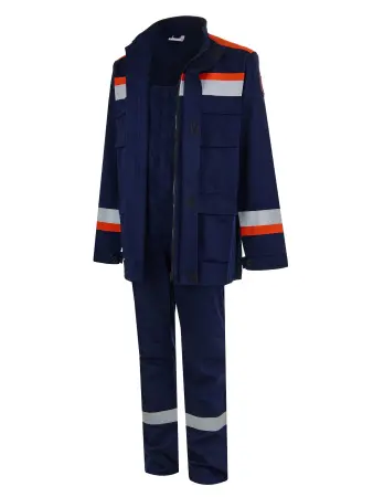 Костюм ЭНЕРГИЯ-Б 35,2 кал. с ПК (т.синий/оранжевый)