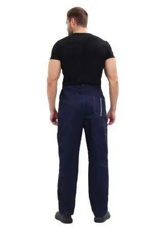 Костюм ОПТИМАЛЬНЫЙ с БР (т.синий/лимонный)