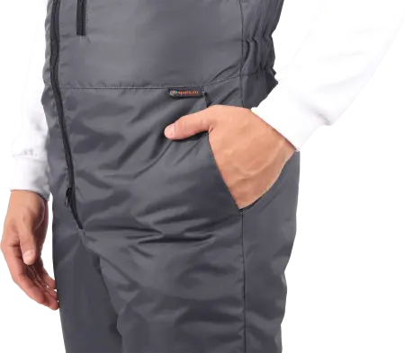 Костюм РОУД зимний с ПК (т.серый/черный)