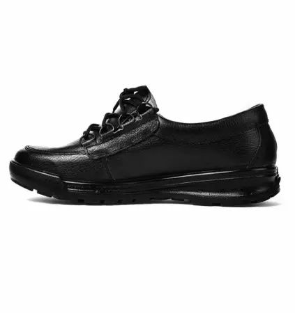 Туфли СВЕТА ПВХ ALMI женские нат.кожа арт. 5964-07101 (черный)