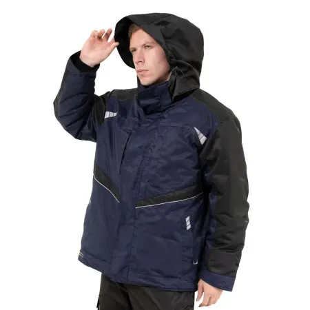 Куртка Brodeks KW 206 зимняя (синий/черный)