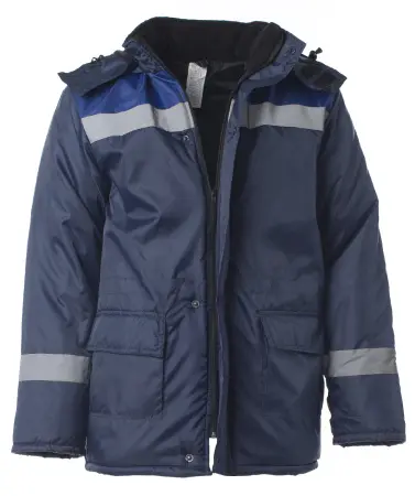 Куртка СТАНДАРТ зимняя с СОП (т.синий/васильковый)