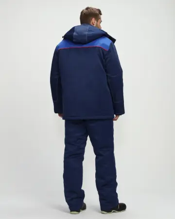 Костюм ФЛОФТ-2 зимний с ПК (т.синий/васильковый)
