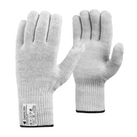 Перчатки ЛЮКС рабочие трикотажные 6-нитей (белый)