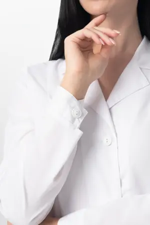 Халат БИОНИКА (белый) женские медицинские