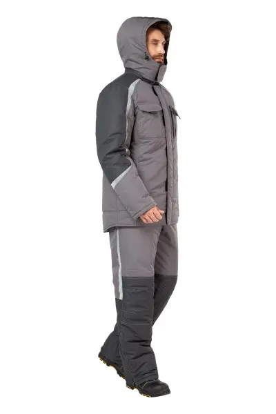 Костюм ФИЛИГИР зимний с БР (серый/т.серый)