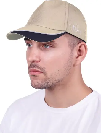 Бейсболка IFORM (бежевый/т.серый)