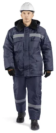 Костюм Мастер СОП с ПК утепленный 2-3 кл.защиты (т.синий)