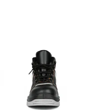 Ботинки РЕСУРС ПУ/ТПУ шерст.мех с МП (черный)