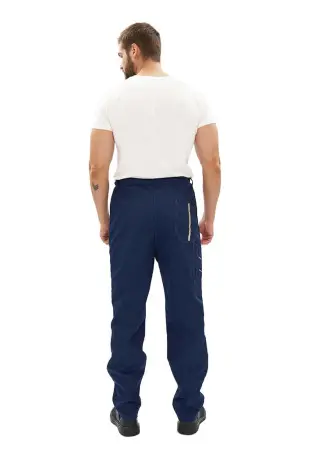 Костюм ОПТИМАЛЬНЫЙ с БР (т.синий/серый)