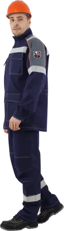 Костюм МЕГАСТАТОЙЛ с БР (т.синий/серый/оранж)