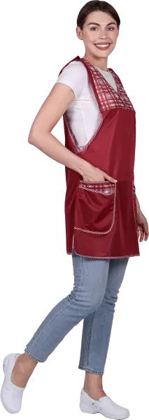 Фартук ХОЗЯЮШКА нейлоновый (бордовый)