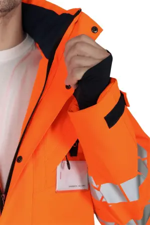 Куртка ACTIVE зимняя (оранжевый/синий)