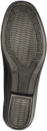 Туфли АЛМИ ПУ женские кожаные (черные)