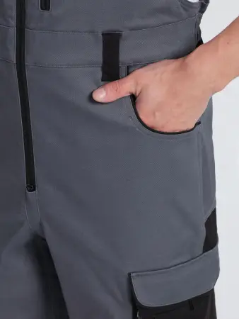 Полукомбинезон PROFLINE LEADER (серый/черный)