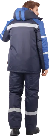 Костюм РОУД зимний с ПК (т.синий/василек)