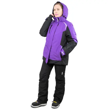 Куртка BRODEKS KW 208 женская зимняя (фиолетовый)
