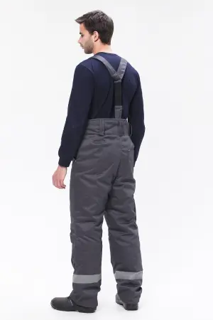 Костюм РЕГИОН-ПЛЮС с БР (серый/черный/лимонный)