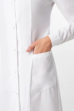 Халат БИОНИКА (белый) женские медицинские