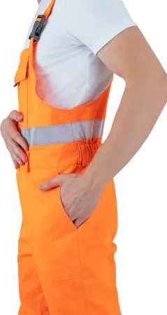 Костюм БРАЙТ сигнальный с ПК (оранжевый/синий)