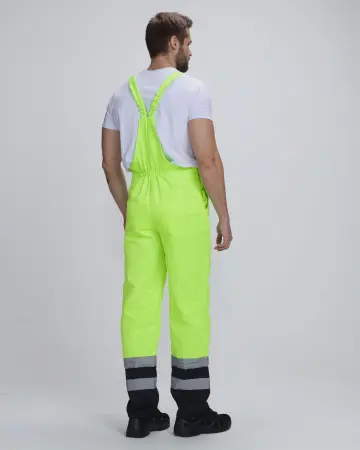 Костюм ДОРОЖНИК с укороченной курткой с ПК (лимонный/черный)