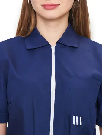 Халат ЭРА женский (т.синий)