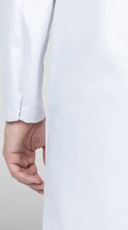 Халат ЛОРД (белый) мужские медицинские