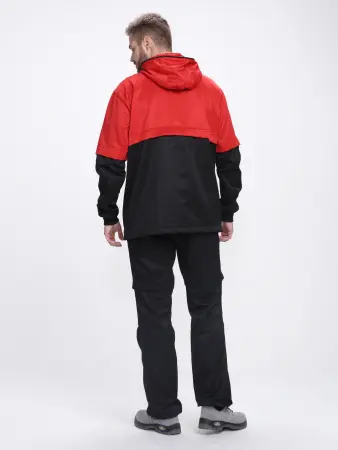 Костюм ЗАЩИТА с БР (красный/черный)