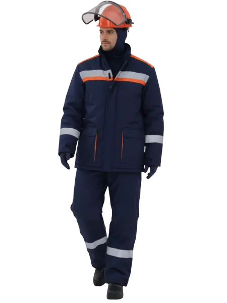 Костюм 67,4 кал/см² зимний защитный от электродуги с БР