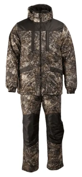 Костюм SEVER ALOVA 611-1/CAT`S EYE WR PU MILKY black 10 зимний с ПК (КМФ черный)