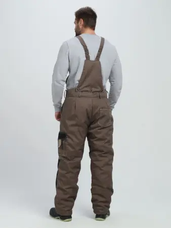 Костюм МЕГА IMP зимний с БР (коричневый/черный/бежевый)