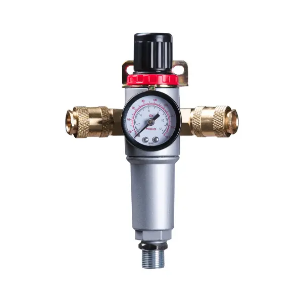 Фильтр с регулятором давления FUBAG FR-003 с манометром наружная резьба 0-12бар 3/8 дюйма Фильтр с регулятором давления FUBAG FR-003 с манометром наружная резьба 0-12бар 3/8 дюйма