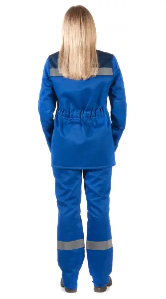 Костюм RONTA KS815 женский с БР (т.синий/васильковый)