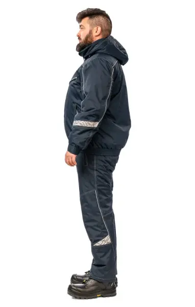 Брюки АДЛЕР зимние (т.синий)