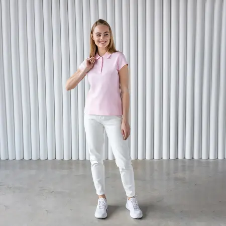 Рубашка-поло REDFORT LADY женская (св.розовый)