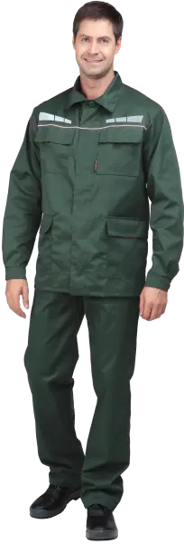 Костюм ОПЕРАТОР ИМПОРТ с БР (зеленый)