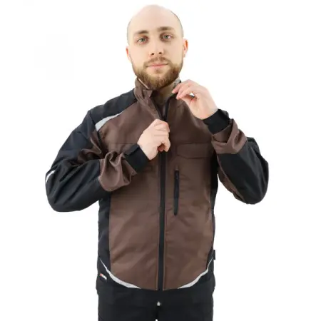 Куртка BRODEKS KS 202 (коричневый/черный)