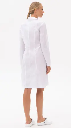 Халат МЕЛОДИЯ (белый) женские медицинские Халат МЕЛОДИЯ (белый) женские медицинские