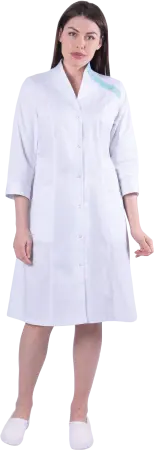 Халат ВОЛНА (белый)