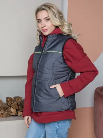 Жилет PROFLINE BASE зимний женский (т.серый)