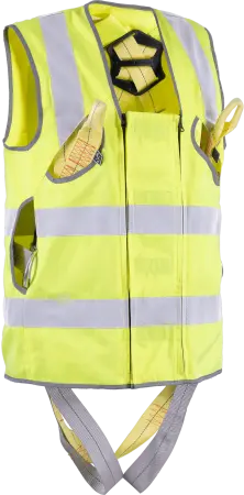 Жилет-накидка сигнальный для страховочной привязи