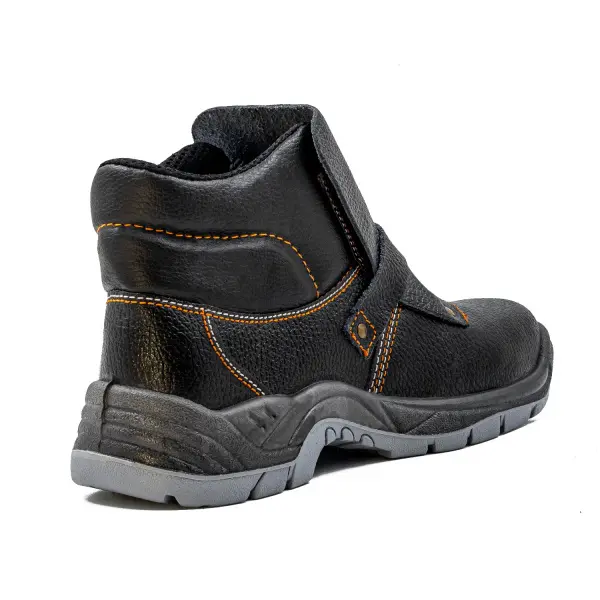 Ботинки сварщика БО 9210К ПУ/Нитрил с МП (черный)