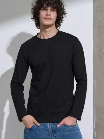 Лонгслив PREMIUM (черный)