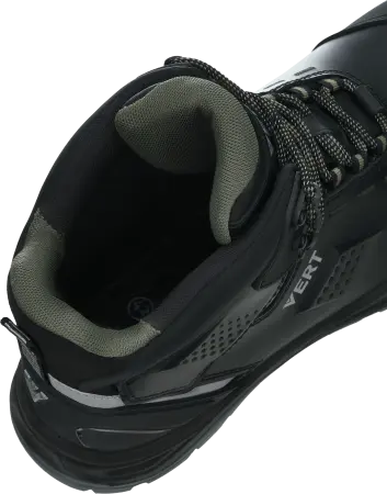 Ботинки VERT ПУ/ТПУ кожаные с КП и КС (черный)