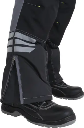 Полукомбинезон ЭДВАНС зимний (серый/т.серый/черный)