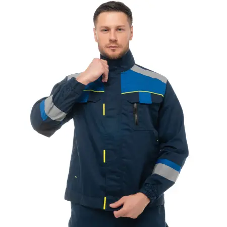 Костюм БРУКЛИН с ПК (синий/василек/черный)