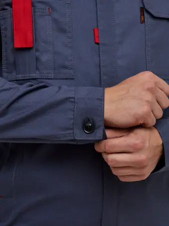 Костюм ФЛОФТ-1 СОП IMP с БР (т.серый/св.серый)